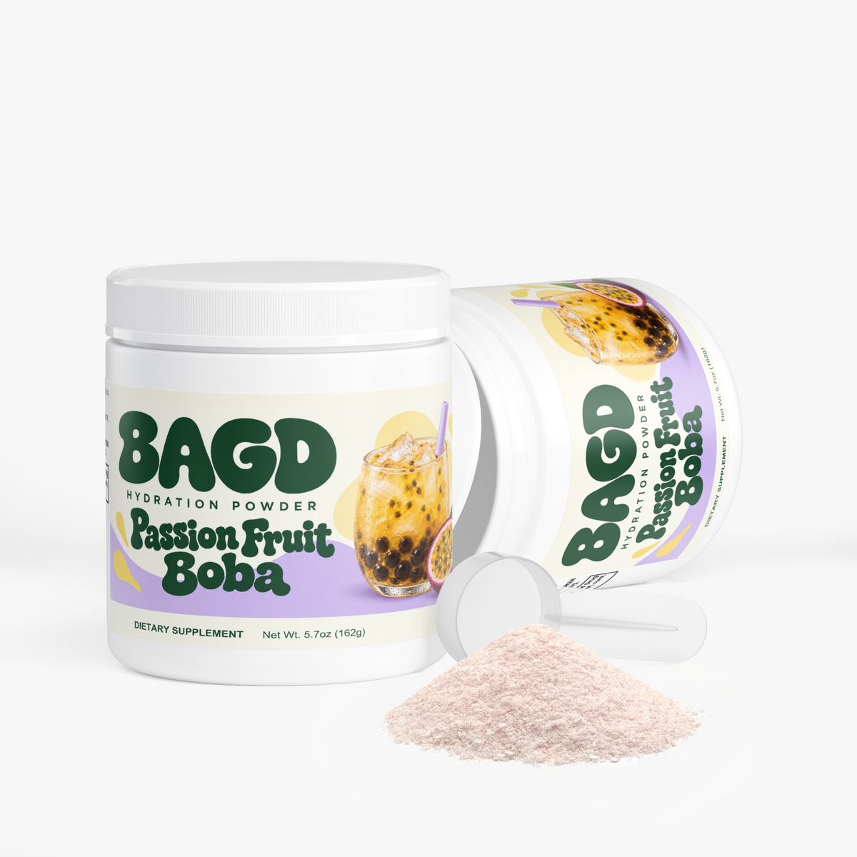 Hydration Powder (Passion Fruit Boba)
